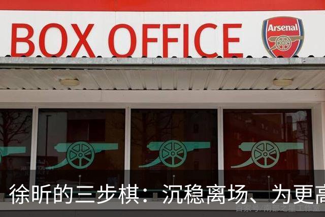 徐昕的三步棋：沉稳离场、为更高舞台铺路
