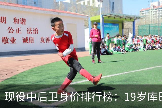 现役中后卫身价排行榜：19岁库巴西名列前茅