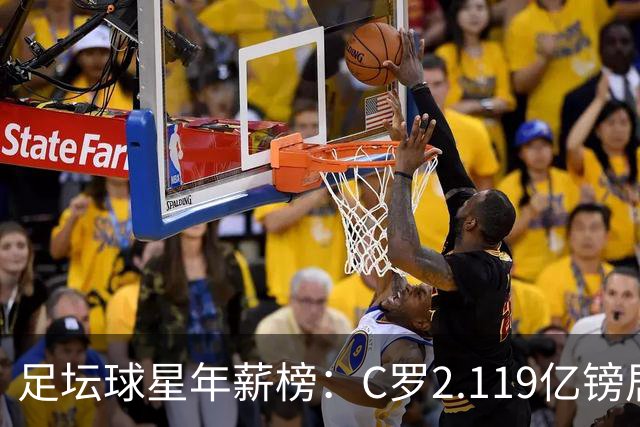 足坛球星年薪榜：C罗2.119亿镑居首，萨拉赫1890万镑第32位