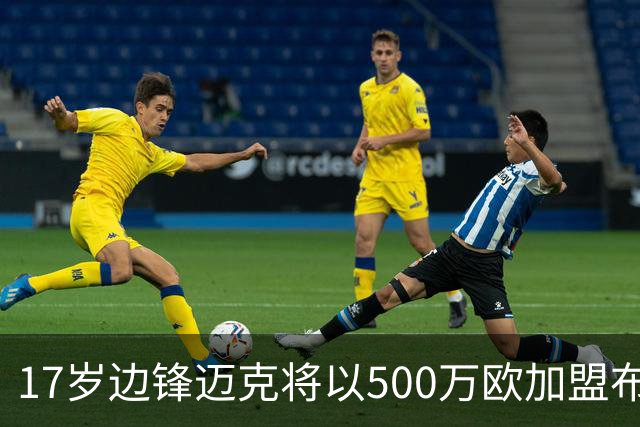 17岁边锋迈克将以500万欧加盟布鲁日